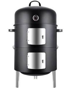 Realcook Vertical 17 Inch Steel Smoker - Best Value Vertical Smoker
