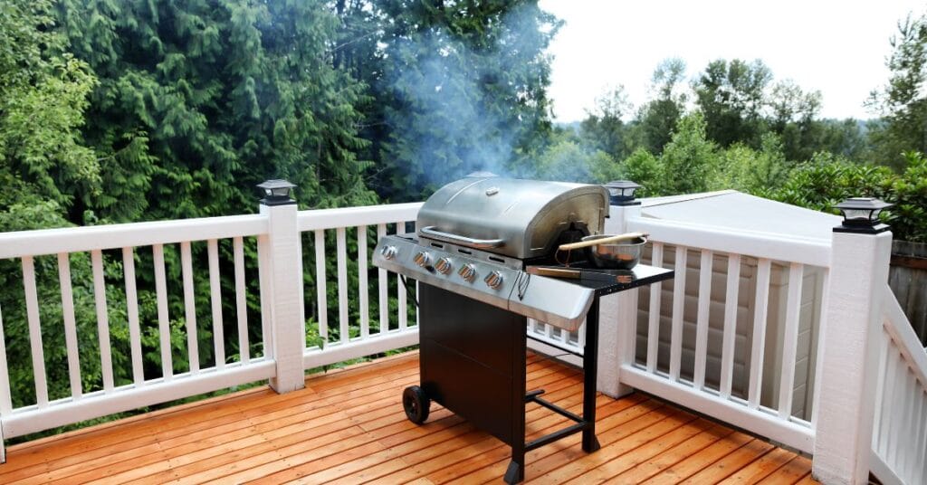 Smoker Turning Food Black