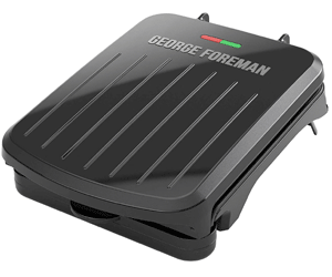 George Foreman 2-Serving, GRS040B - george foreman grill family size