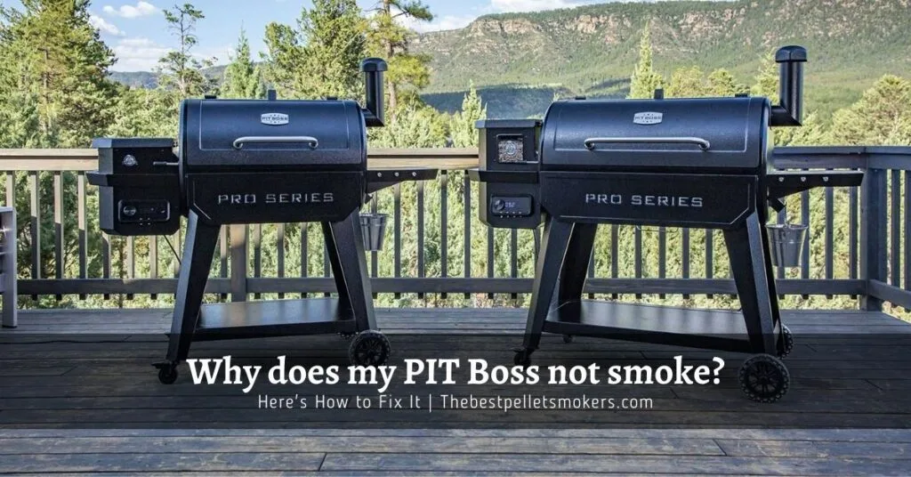 Why Does My Pit Boss Not Smoke?