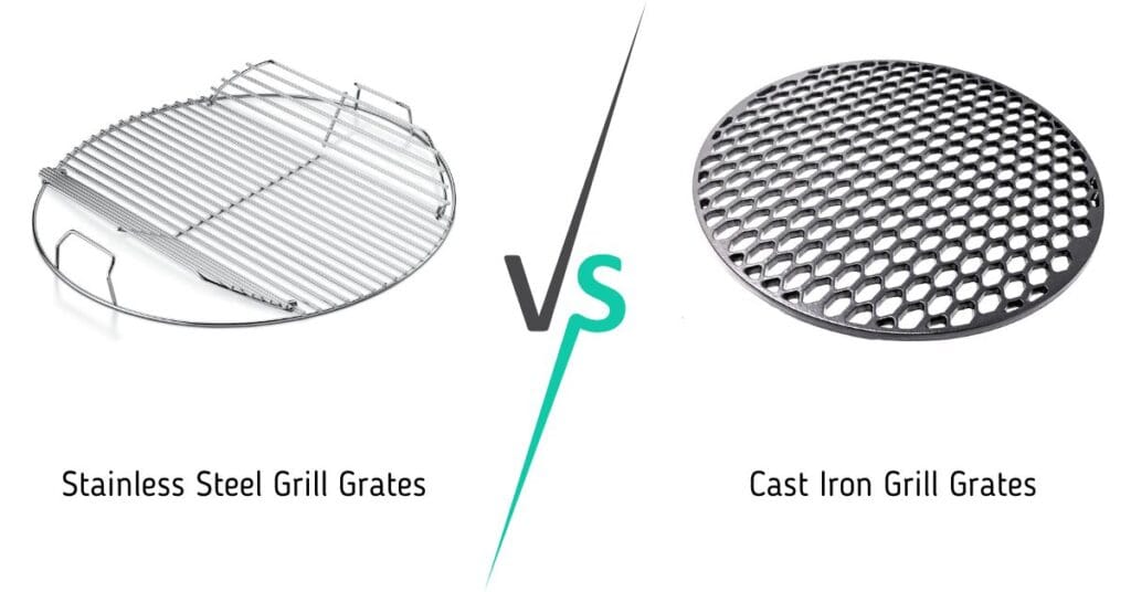 Stainless Steel Grill Grates Vs Cast Iron